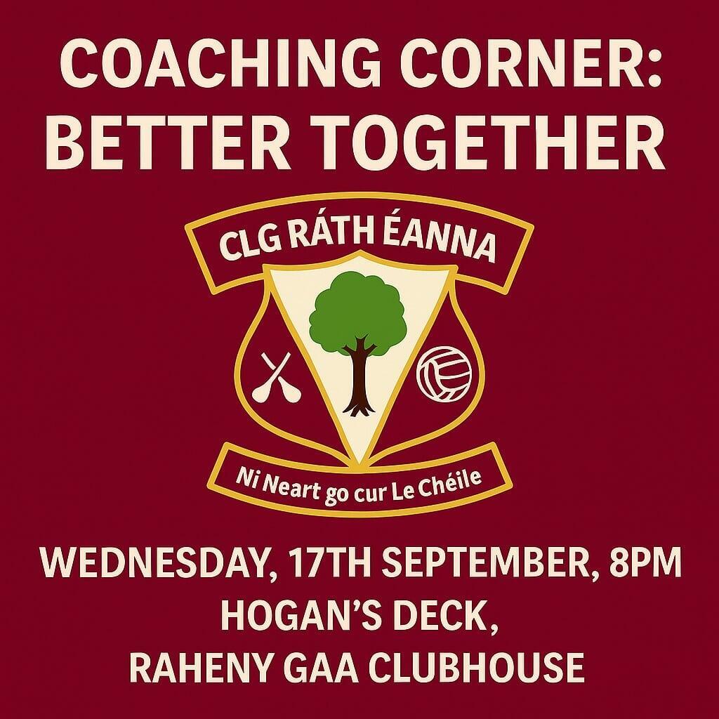Coaching Corner